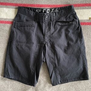 MEN'S SHORTS  (FOX) BLACK SIZE 31